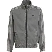 Adidas Originals Girls' Denim Track Top Junior, grå