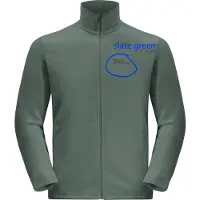 Jack Wolfskin Men's Taunus Full Zip Hedge Green
