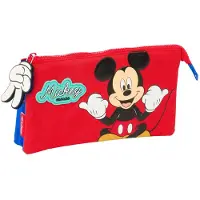 Safta Triple Mickey Mouse Good Day Pennfodral