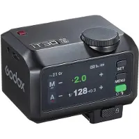 Godox iT30Pro, 1,5 s, Trådlösa anslutningar, 32 kanaler, 120 g, Kompakt blixt