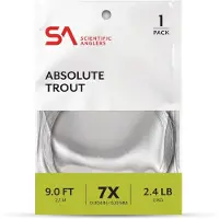 Scientific Anglers Absolute Trout Leader 9 fot