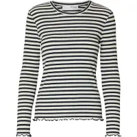 Selected Anna Stripe T-shirt Med Lång ärm