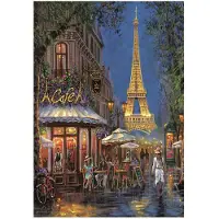 Ginza.se CLEMENTONI CB HQC Night of the Eiffel Café 500pcs