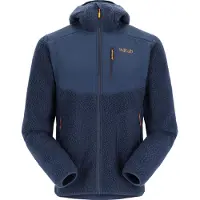 Rab - Vandringskläder - Outpost Hoody Deep Ink för Unisex - Storlek M - Blå