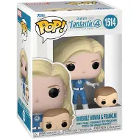 Funko POP! Fantastiska Fyran Förundran Första Stegen Osynliga Kvinnan Och Franklin-figur 9 Cm