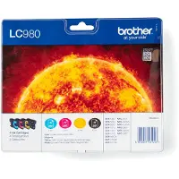 Brother Lc-980valbp Bläckpatron