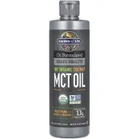 Garden of life Garden of Life, Dr. Mercola Brain Health Products, 100% Organic Coconut MCT Oil, Unflavored, 13 g, 16 fl oz (473 ml)