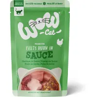 WOW Cat i sås 8 x 85 g - Kyckling