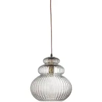 Bloomingville Taklampa , Sybia, dimbara, Grå, Vardagsrum, Glas