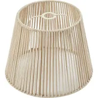 QAZQA Uteskärm med beige rep IP54 40/28/30 - Jayla