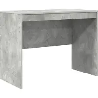 vidaXL Skrivbord Betonggrå 100 x 50 x 76 cm