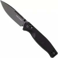 Real Steel Huginn Compact 7653BB, Black PVD VG-10, Black G10 pocket knife, Ivan Braginets design