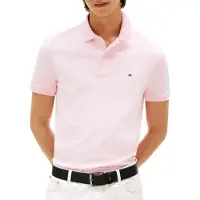 Tommy Hilfiger Fluid Cotton Interlock Knit Polo Shirt