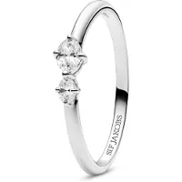 Sif Jakobs Essenza Ovale Due silverring SJ-R2745-CZ-48