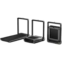 Kingsmith Walkingpad X23, 136 kg, 1 km/t, 16 km/t, Kalorier, Avstånd, Hastighet, Step counter, Tid, Grå, Silver, 220 V