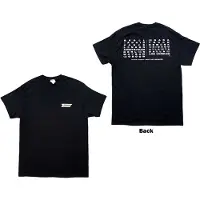 Ginza.se ATEEZ: Unisex T-Shirt/Fellowship Map The Treasure (Black) (Back Print & Ex-Tour) (Large)