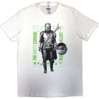 Ginza.se Star Wars: Unisex T-Shirt/The Mandalorian Kid's Coming With Me (White) (X-Large)