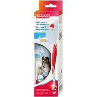 Beaphar Combipack tandkräm och tandborste för hund och katt