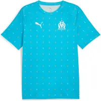 Puma Olympique Marseille 25/26 Före Matchen T-shirt Med Korta ärmar