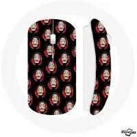 CAPACHEAP Souris Sans Fil La Casa De Papel faces