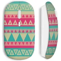 CAPACHEAP Souris Sans Fil Aztec style