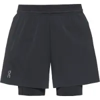 ON - Trail running-kläder dam - 3" Performance 2/1 Shorts W Black för Unisex - Storlek S - Svart