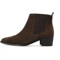 Bianco Chelsea boots 'Carol' mörkbrun