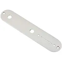 Fender Telecaster-kontrollplatta 2 Hål Krom