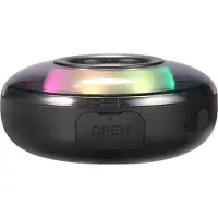 STREETZ Transparent Bluetooth-högtalare med TWS och LED, 5W