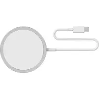Sinox PRO magnetisk trådlös laddare 15W. 1m. vit
