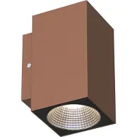 Llitt Mathias I Väggarmatur LED IP65 3000K 3W 290lm Corten