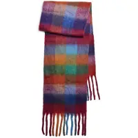 Pieces Regnbågsrutig Scarf Pi15731500125ro