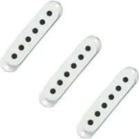 Fender Stratocaster Pickup Covers White