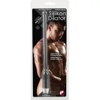 You2Toys - vibrator dilator - silikon, svart, 8-11mm