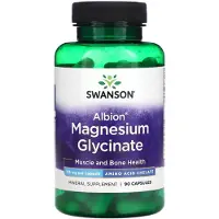 Swanson Health , Albion Magnesium Glycinate, 133 mg, 90 Kapslar