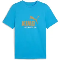 Puma Olympique De Marseille King Logo Tee Men, storlek Small