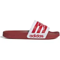 Adidas Strand-/badsko 'ADILETTE Arsenal' röd / vit