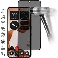 Mtp Products Nothing CMF Phone 2 Pro Privacy Heltäckande Härdat Glas Skärmskydd - Svart Kant