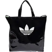 Adidas Originals Shoppingväska 'Adicolor' svart / vit