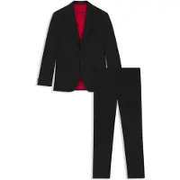 HUGO Two-piece extra-slim-fit suit in a wool blend