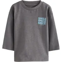 Next T-shirt pastellblå / mörkgrå