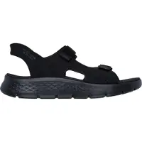 SKECHERS Go Walk Flex Sandal - Easy Entry, fritidssko, herr, svart