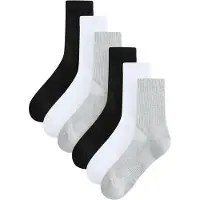 Next Sportsockor 'Essential' grå / svart / vit