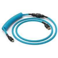 Glorious PC Gaming Race Coiled, Blå, 1,37 m, , 1 styck, Flätad, USB Type-A, USB Type-C