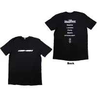 Ginza.se ATEEZ: Unisex T-Shirt/Fellowship Tour Euro Logo (Black) (Back Print & Ex-Tour) (Small)