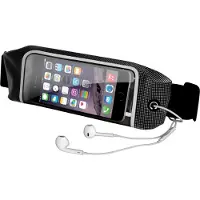 Sinox löpband till iPhone. Svart
