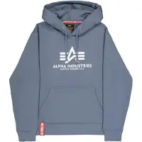 Alpha industries Sweatshirt mörkgrå / vit