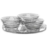 Nachtmann Ethno Serveringsset 4-pack - Serviser & Startset Kristallglas Klar