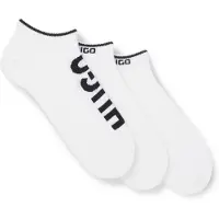HUGO Three-pack of ankle socks with logos