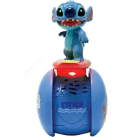 Lexibook - Roller Surfer Stitch - One-wheel perfect balanced Stitch with light and sound effects